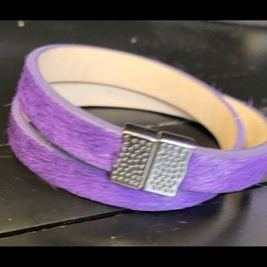 Calf hair Rustic Cuff